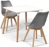 Combo Mesa Eames 80 Cm + 2 Silla Tulip Eames - Alto Impacto en internet