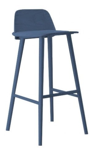 Banqueta Taburete Escandinava 65 Base Metalico- Alto Impacto - ALTO IMPACTO Home + Office