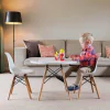 Combo Mesa Eames + 4 Silla Eames Kids Niños P - Alto Impacto - tienda online