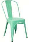 Set 4 Silla Tolix Galvanizado Exterior Metal- Alto Impacto - comprar online