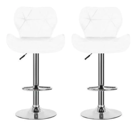 Set *2 Banqueta Taburete Desayunador Regulable- Alto Impacto