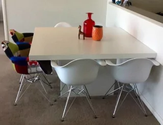 Sillon Silla Herman Miller Dar Eames Cromada- Alto Impacto
