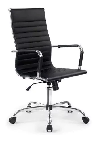 Sillon Oficina Aluminium Oficina Eames Pc 1 - Alto Impacto
