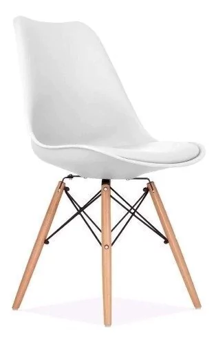 Silla Tulip Eames Escandinava Eames B Madera - Alto Impacto - ALTO IMPACTO Home + Office