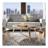 Mesa Ratona Baja Eames Lcw Plywood 86cms Diámetro - ALTO IMPACTO Home + Office