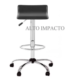 Banqueta Taburete Estetica Tatto Mod Avenue Giratorio Ruedas