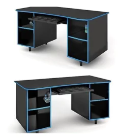 Escritorio Gamer Mueble Pc Playstation Pagos - Alto Impacto
