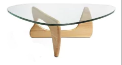 Mesa Ratona Noguchi Vidrio 120 Varios Colores- Alto Impacto