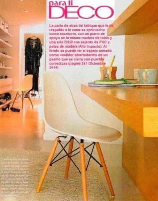 Combo * 4 Silla Eames Comedor Dsw Miller Abs - Alto Impacto