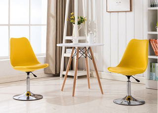Silla Tulip Eames Giratoria Regulable Pc P - Alto Impacto - tienda online