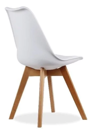 Silla Tulip Eames Escandinava Eames B Madera - Alto Impacto en internet