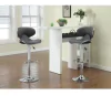 Set 2 Banqueta Taburete Tapizado Mod Trend - Alto Impacto