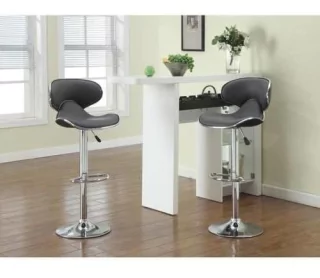 Set 2 Banqueta Taburete Tapizado Mod Trend - Alto Impacto