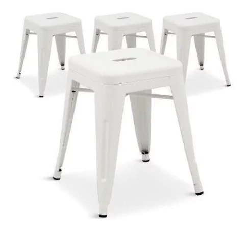 Set * 4 Banquito Tolix - Alto Impacto