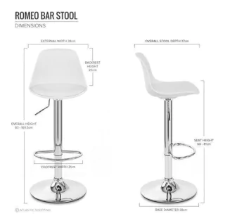 Banqueta Taburete Regulable Tulip - Alto Impacto - tienda online