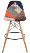Set * 2 Banqueta Taburete Eames Patchwork Mod- Alto Impacto - comprar online