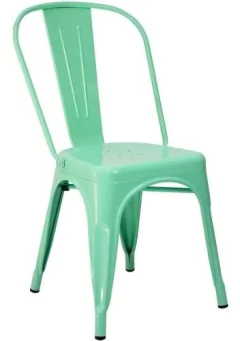 Set 4 Silla Tolix Metalica Chapa Industrial - Alto Impacto