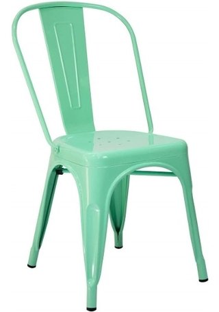 Set 4 Silla Tolix Metalica Chapa Industrial - Alto Impacto