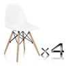 Combo * 4 Silla Eames Comedor Dsw Miller Abs - Alto Impacto