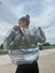 Campera Puffer Plata - tienda online