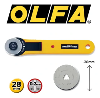 Estilete Olfa Rotativo RTY-1G 28mm Original