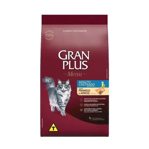 Concentrado GRAN PLUS ADULTO CASTRADO x 3 kg