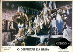 CARTAZETE "O DESPERTAR DA BESTA" (Ritual dos Sádicos) - Claws And Fangs - Produtos  oficiais  do Zé do Caixão e  da Liz Vamp