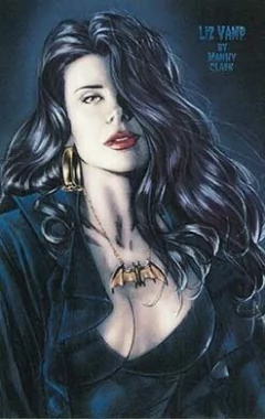 Postal "Liz Vamp - by Manny Clark"
