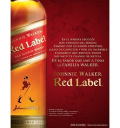 JOHNNIE WALKER RED LABEL 1000cc en internet