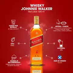 JOHNNIE WALKER RED LABEL 750 cc - tienda online