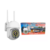 CAMARA DE SEGURIDAD HYTOSHY HT360 DOMO PTZ IP WIFI 360 GRADOS HD COLOR BLANCO - Shoppingame