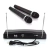 KIT SET MICROFONOS INALAMBRICOS KARAOKE PROFESIONAL AT306