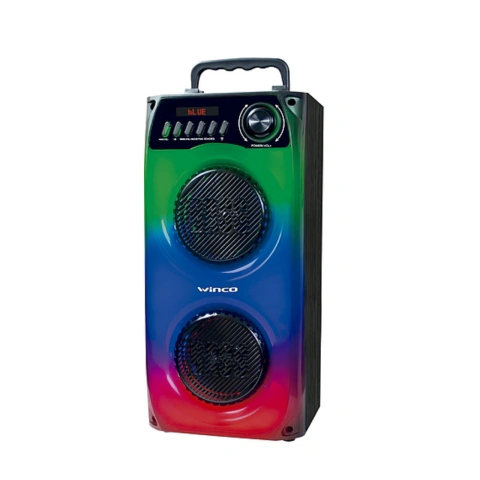 PARLANTE PORTATIL INALAMBRICO WINCO W257 CONTROL REMOTO BLUETOOTH KARAOKE TWS