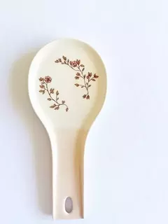 Apoya cuchara ilustrado Rosas