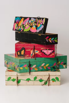 Caja de madera mediana - comprar online