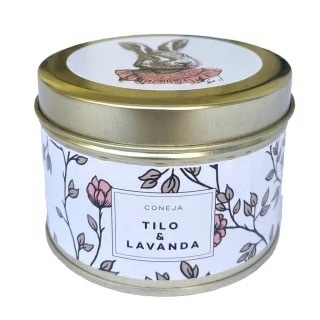 VELA DE SOJA - CONEJA - TILO Y LAVANDA