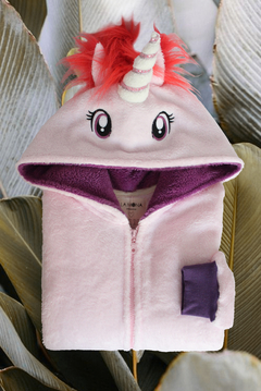 ONESIE MUJER/ADOLESCENTE UNICORN ROSE