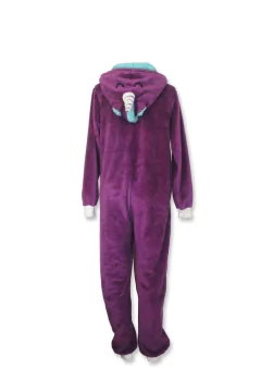 ONESIE MUJER/ADOLESCENTE UNICORN VIOLET (combinado con turquesa) - LA MONA onesies