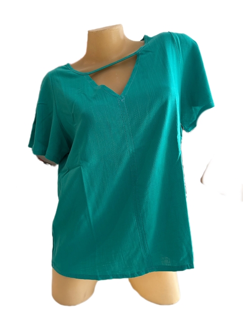 Tunica Lino Esmeralda - comprar online