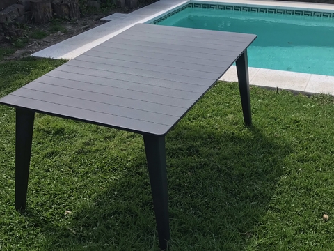 MESA LIMA - p/6 personas - Color Grafito