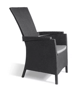 SILLON VERMONT RECLINABLE - Color Grafito - PISCINAS ZUMAAC 