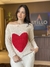 Tricot Pontão Coração - comprar online