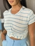T-SHIRT LISTRADA na internet