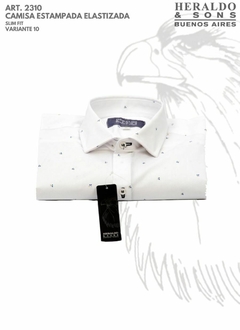 CAMISA ESTAMPADA ELASTIZADA VARIANTE 10 2310