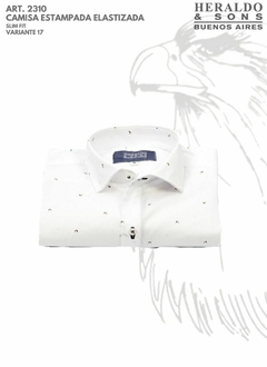 CAMISA ESTAMPADA ELASTIZADA VARIANTE 17 2310