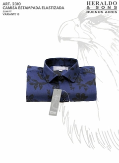 CAMISA ESTAMPADA ELASTIZADA VARIANTE 18 2310