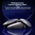 Inphy-x2 mouse sem fio, silencioso, bluetooth, recarregável, base de metal, par - comprar online
