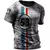 Imagem do Camisetas vintage para homens com estampa 3d americana camiseta manga curta over