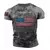 Camisetas vintage para homens com estampa 3d americana camiseta manga curta over