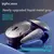 Inphy-x2 mouse sem fio, silencioso, bluetooth, recarregável, base de metal, par na internet